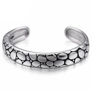 Bracelet Jonc Homme Tendance en Acier - Mon Bracelet Homme