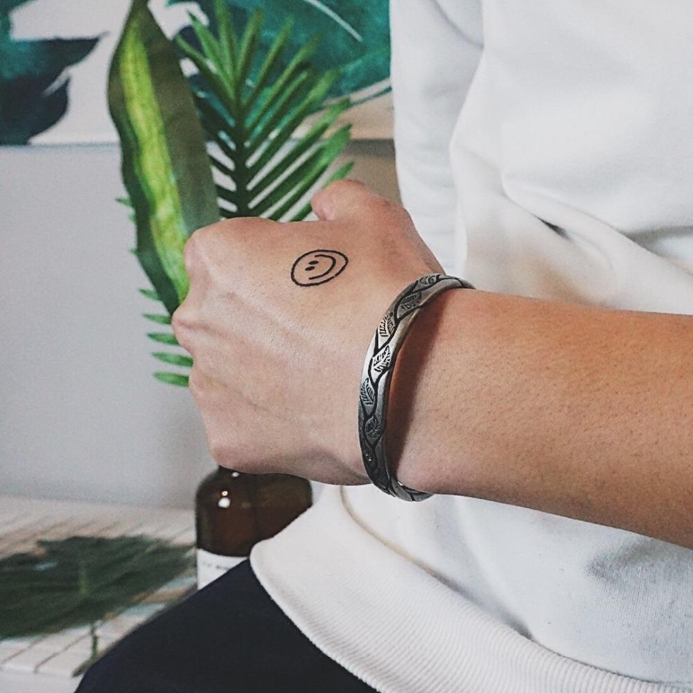 Bracelet Jonc Homme Tendance en Acier - Mon Bracelet Homme