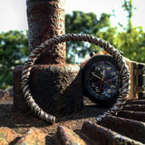 Bracelet Jonc Homme Torque Viking en Acier - Mon Bracelet Homme