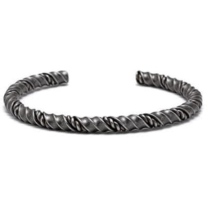 Bracelet Jonc Homme Torque Viking en Acier - Mon Bracelet Homme