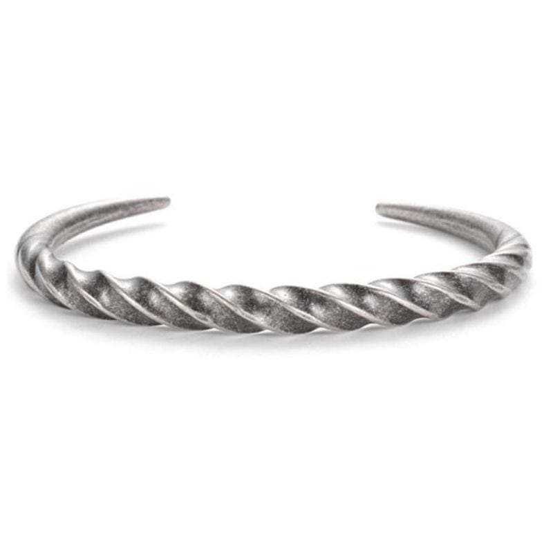 Bracelet Jonc Homme Torsadé en Acier - Mon Bracelet Homme