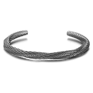 Bracelet Jonc Homme Viking Torsadé - Mon Bracelet Homme