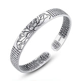 Bracelet Jonc Homme Vintage en Acier