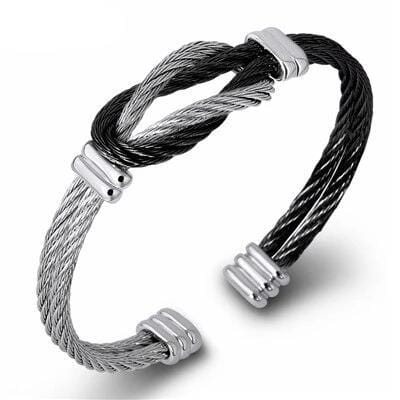 Bracelet Jonc Rigide en Acier - Mon Bracelet Homme