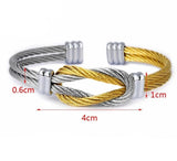 Bracelet Jonc Rigide en Acier - Mon Bracelet Homme