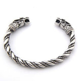 Bracelet Jonc Viking Antique en Acier - Mon Bracelet Homme