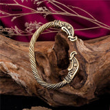 Bracelet Jonc Viking Ragnar Lodbrok en Acier - Mon Bracelet Homme
