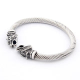 Bracelet Jonc Viking Torque en Acier - Mon Bracelet Homme
