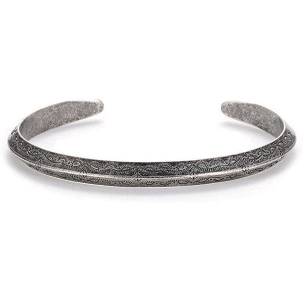 Bracelet Jonc Vintage Crème - Matière Plastique - Style Rétro - Occasion Avec Signes D'usure Légers