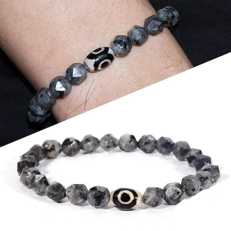Bracelet Labradorite En Pierre Naturelle pour Homme - Mon Bracelet Homme