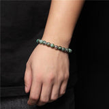Bracelet Labradorite Grise pour Homme en Perles - Mon Bracelet Homme