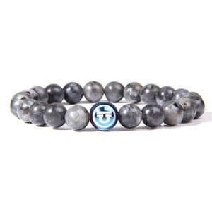 Bracelet Labradorite Signe Astrologique Balance pour Homme en Perles - Mon Bracelet Homme