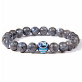 Bracelet Labradorite Signe Astrologique Bélier pour Homme en Perles