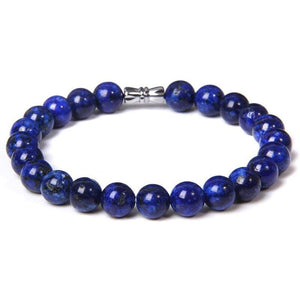 Bracelet Lapis Lazuli En Perle de 8mm - Mon Bracelet Homme