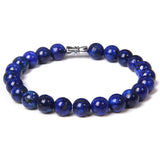 Bracelet Lapis Lazuli En Perle de 8mm