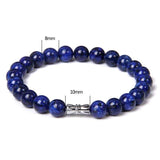 Bracelet Lapis Lazuli En Perle de 8mm - Mon Bracelet Homme