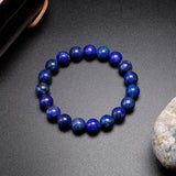 Bracelet Lapis Lazuli Véritable pour Homme (Perle) - Mon Bracelet Homme