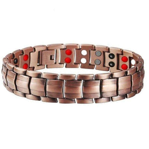 Bracelet Magnétique Large Pour Homme en Cuivre - Mon Bracelet Homme