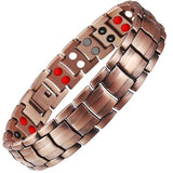 Bracelet Magnétique Large Pour Homme en Cuivre - Mon Bracelet Homme