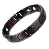 Bracelet Magnétique Noir pour Homme en Titane - Mon Bracelet Homme