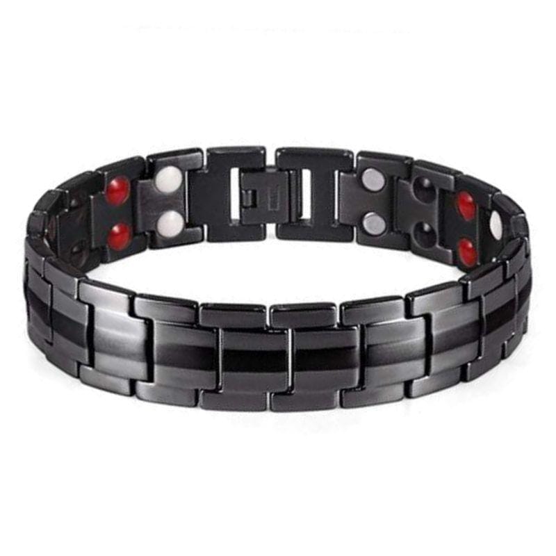 Bracelet Magnétothérapie pour Homme en Titane - Mon Bracelet Homme