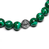 Bracelet Malachite Bouddha pour Homme en Perles - Mon Bracelet Homme