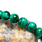 Bracelet Malachite Naturelle pour Homme en Perles - Mon Bracelet Homme