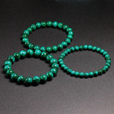 Bracelet Malachite Naturelle pour Homme en Perles - Mon Bracelet Homme