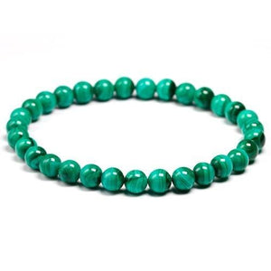 Bracelet Malachite Rare pour Homme en Perles - Mon Bracelet Homme