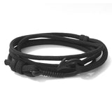 Bracelet Marin avec Hameçon en Corde - Mon Bracelet Homme