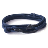 Bracelet Marin avec Hameçon en Corde - Mon Bracelet Homme