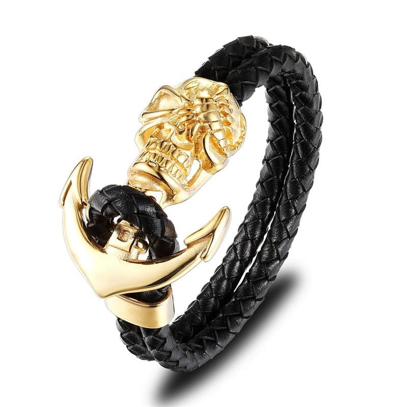 Bracelet Marin Tête de Mort - Mon Bracelet Homme