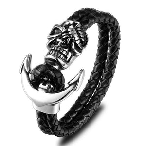 Bracelet Marin Tête de Mort - Mon Bracelet Homme