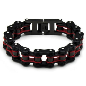 Bracelet Motard Chaîne de Moto en Acier - Mon Bracelet Homme