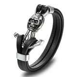 Bracelet Nautique Tête de Mort