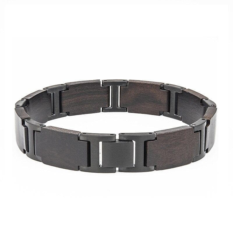 Bracelet Noir en Bois pour Homme Alexis Wood - Mon Bracelet Homme