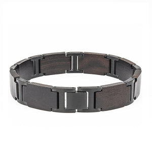 Bracelet Noir en Bois pour Homme Alexis Wood - Mon Bracelet Homme