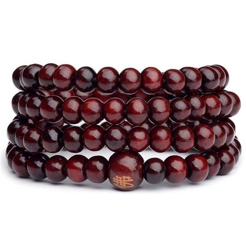 Bracelet Perle de Bois pour Homme Méditation - Mon Bracelet Homme