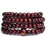 Bracelet Perle de Bois pour Homme Méditation - Mon Bracelet Homme