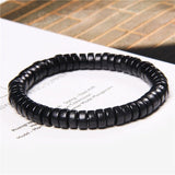 Bracelet Perle De Bois Tibétain Pour Homme Edwin Wood - Mon Bracelet Homme