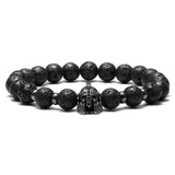 Bracelet Perles Âme de Gladiateur en Pierre - Mon Bracelet Homme