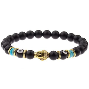 Bracelet Perles Bouddha Homme en Pierre - Mon Bracelet Homme