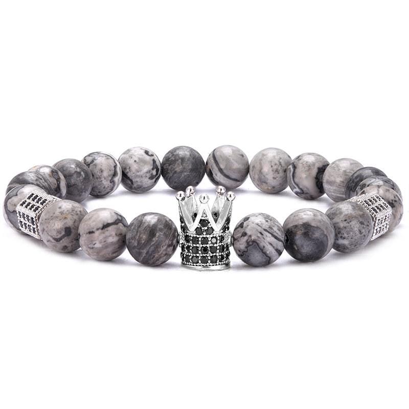 Bracelet Perles de Pierre Homme - Mon Bracelet Homme