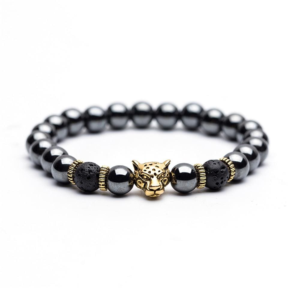 Bracelet Perles Hématite Homme en Pierre - Mon Bracelet Homme