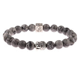 Bracelet Perles Homme Bouddha Pierre Naturelle - Mon Bracelet Homme