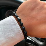Bracelet Perles Homme Chic & Classe en Pierre - Mon Bracelet Homme