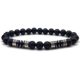 Bracelet Perles Homme Chic & Élégant en Pierre - Mon Bracelet Homme