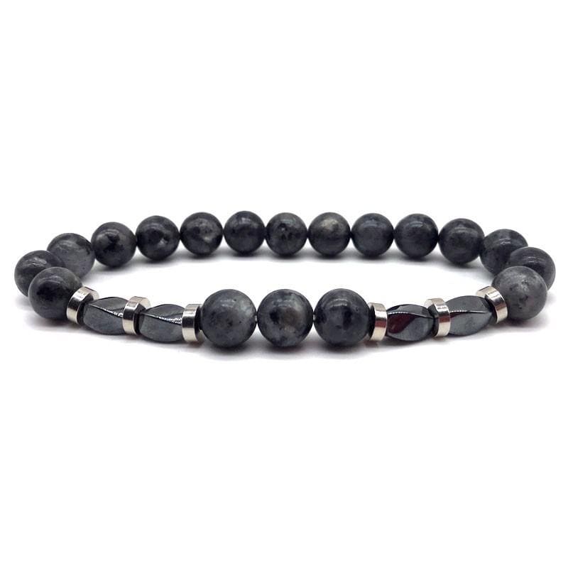 Bracelet Perles Homme Chic & Sublime en Pierre - Mon Bracelet Homme