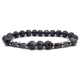 Bracelet Perles Homme Chic & Sublime en Pierre - Mon Bracelet Homme