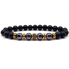 Bracelet Perles Homme Chic & Tendance en Pierre